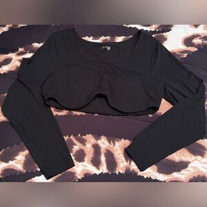 offline long sleeve bra top